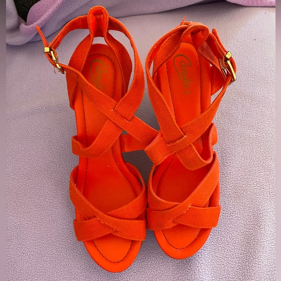 Candie’s wedges size 8 - Picture 16 of 16